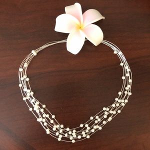 Beautiful Faux Pearls Necklace